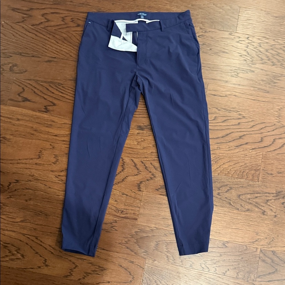 PETER MILLAR WORN ONCE - Men's Navy Blue Pants. Stretchy fabric , more skinny